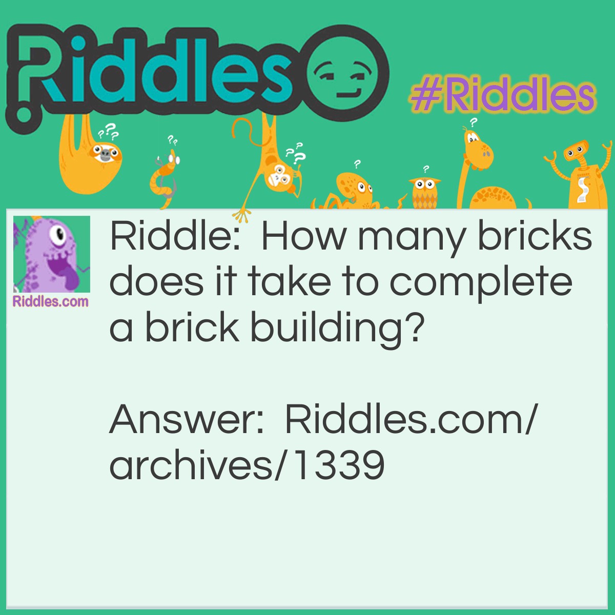 Brick Building | Riddles.com