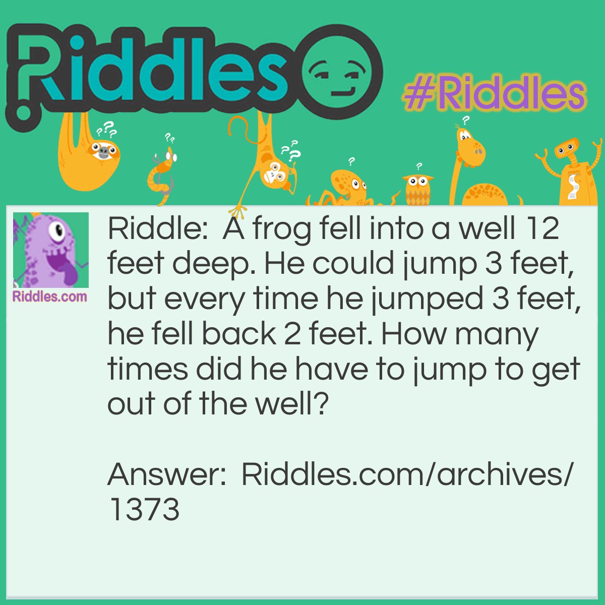 The Frog And The Well - Riddles.com
