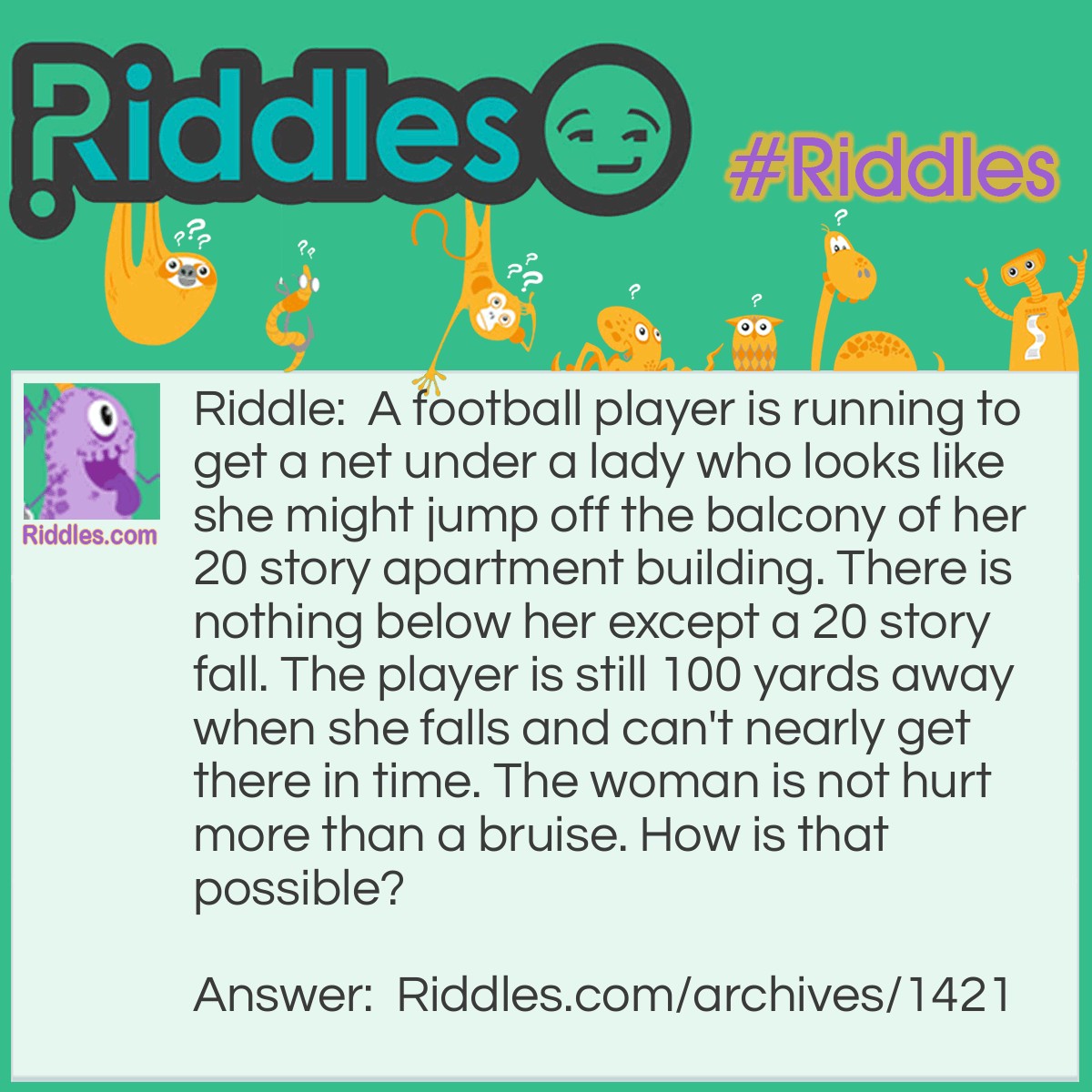 The Falling Woman | Riddles.com