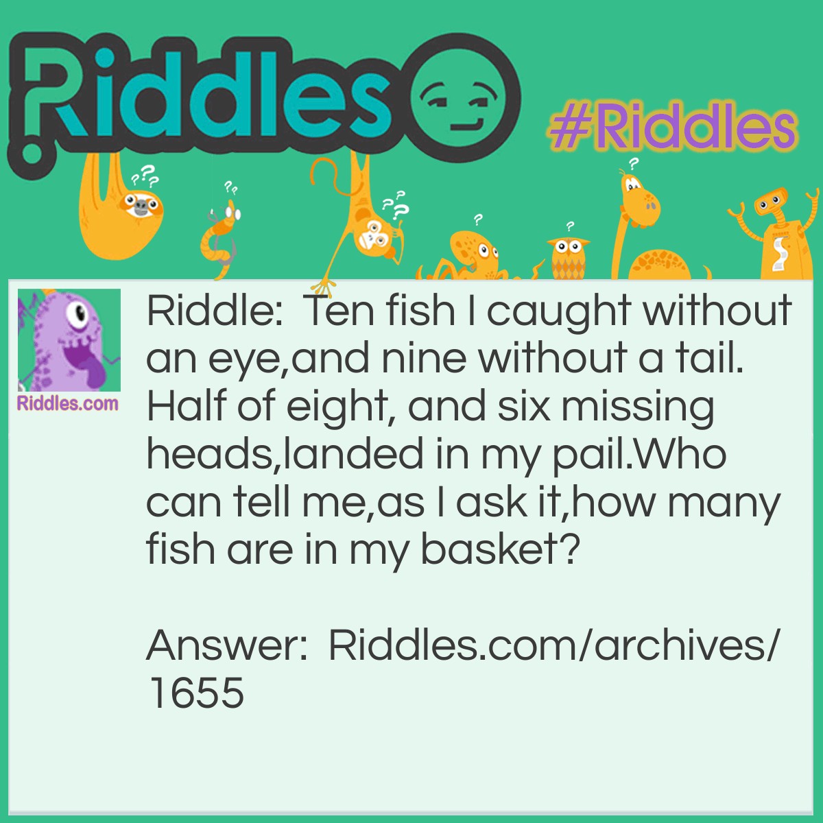 Man Without A Fish Riddle Fisherman | Riddles.com