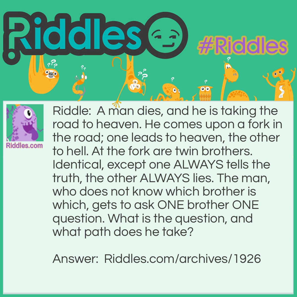 What Question? | Riddles.com