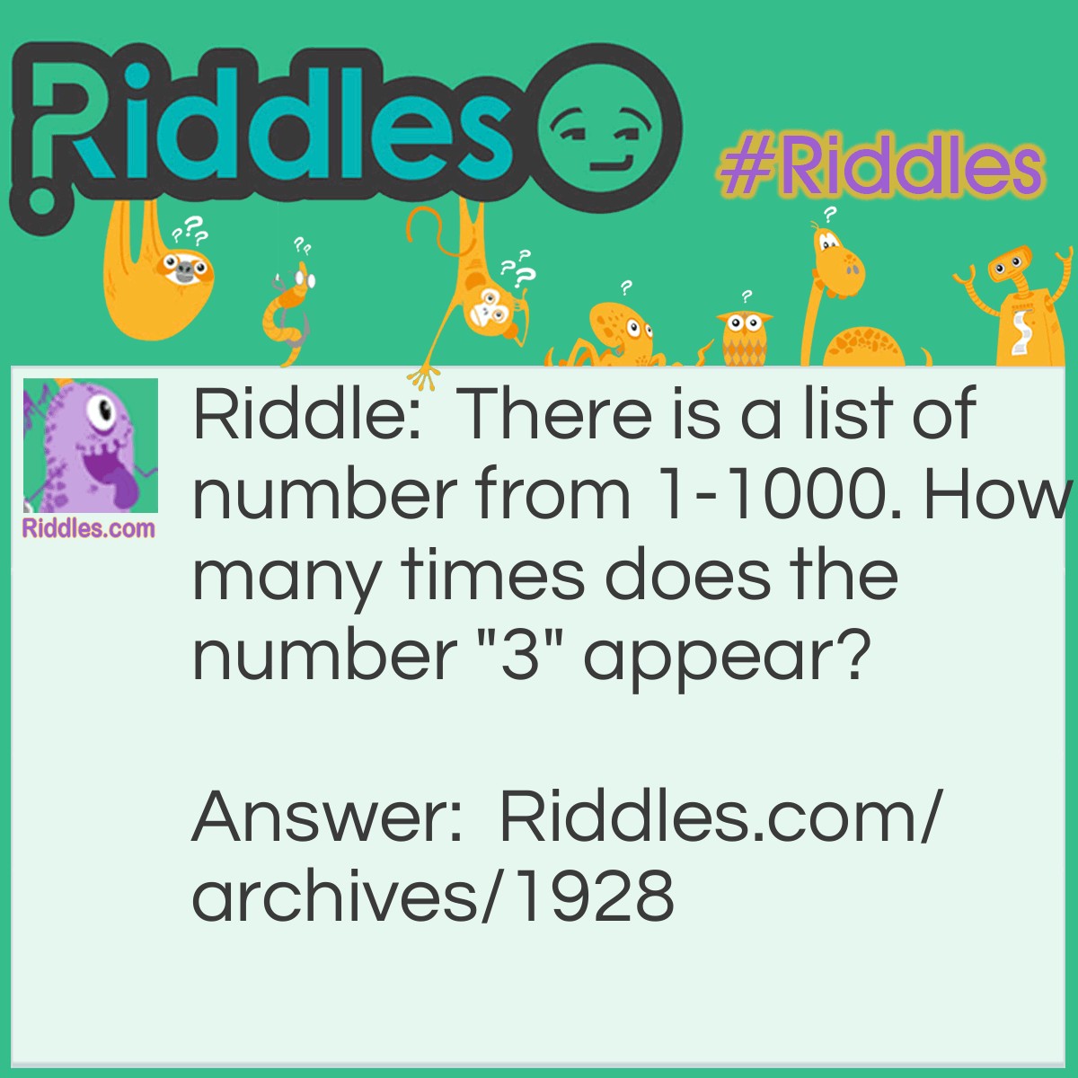 How Many? - Riddles.com
