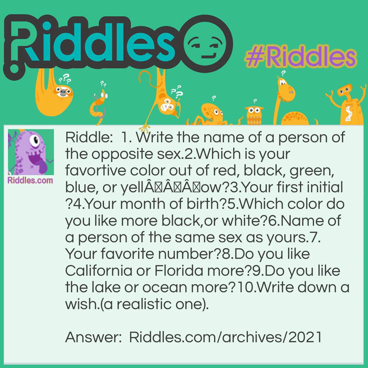 This Is Awesome | Riddles.com