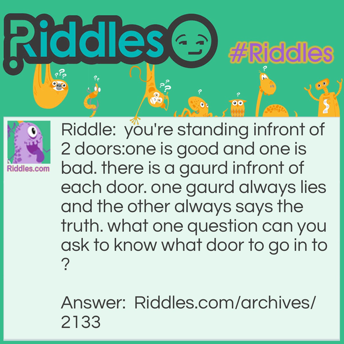Which Door - Riddles.com