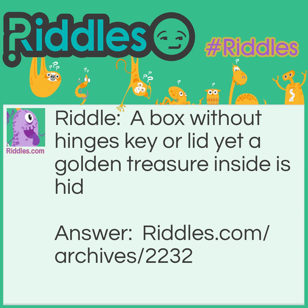 Fake Gold Riddle Box Of Gold | Riddles.com