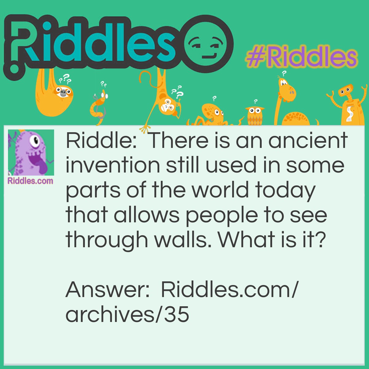 Ancient?! | Riddles.com