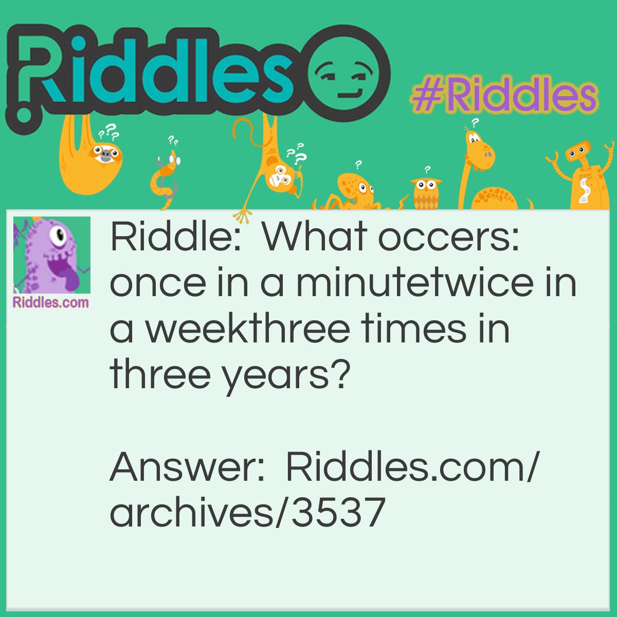 Time | Riddles.com