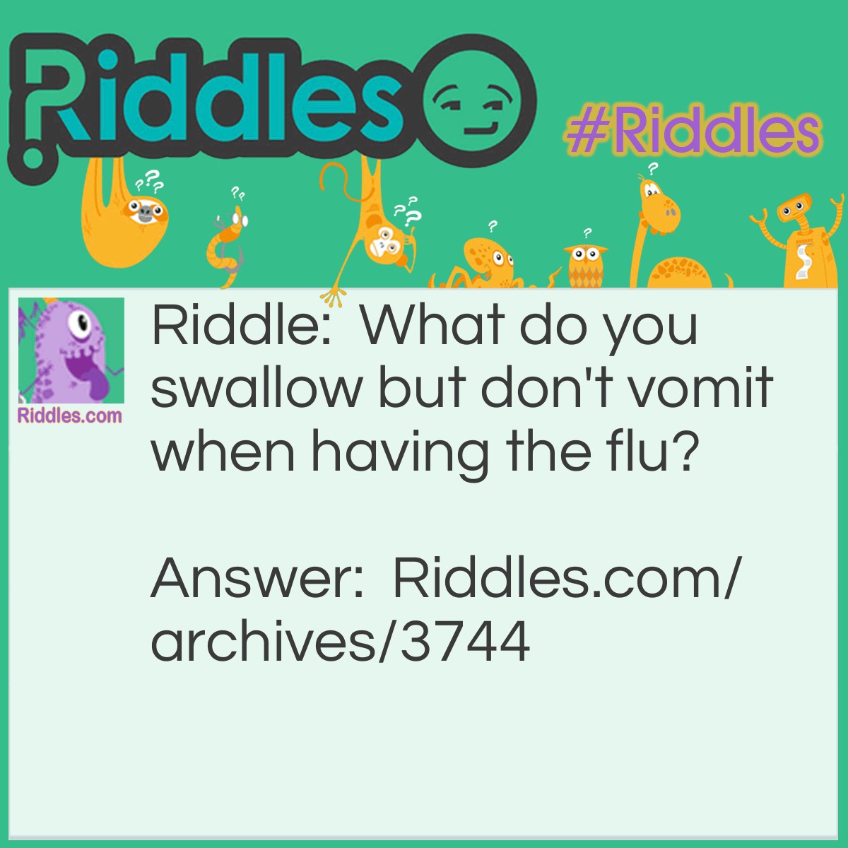 Flu Riddle The Flu | Riddles.com