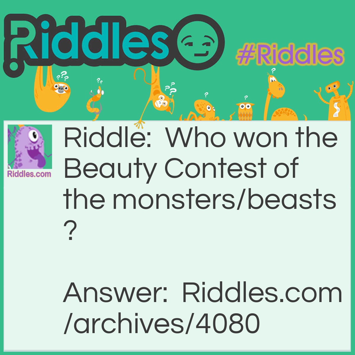 Beauty Contest | Riddles.com