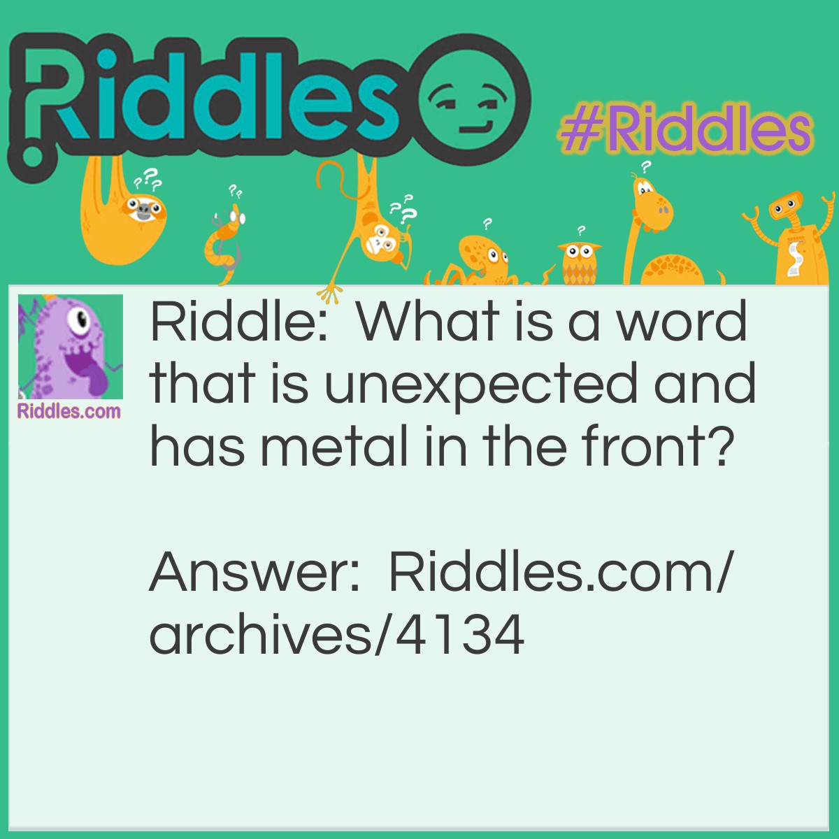 The Unexpected Metalfront Riddles