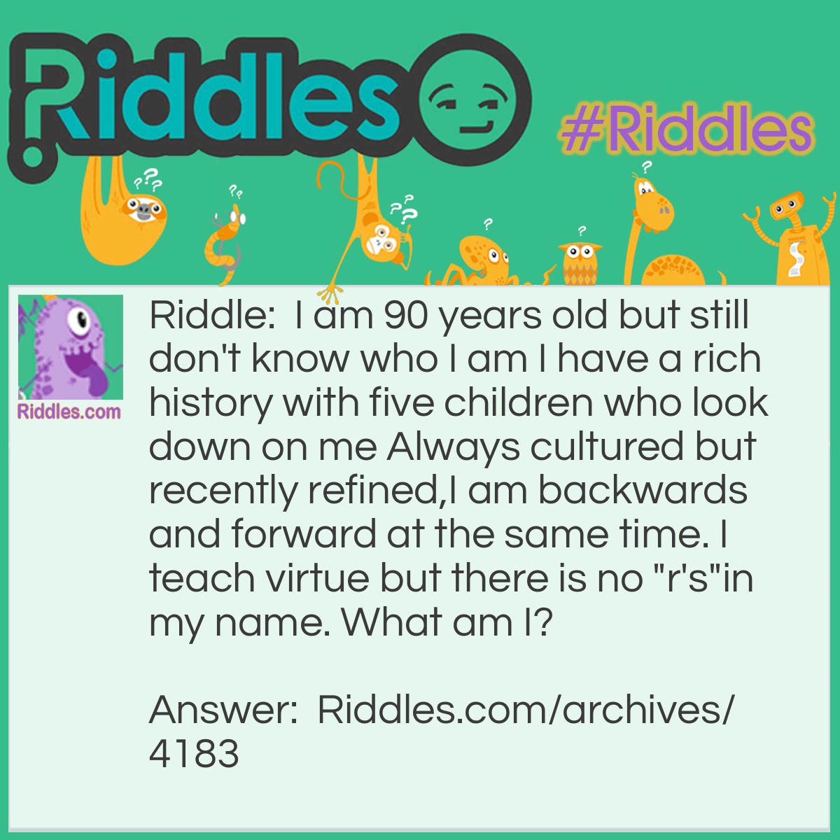 I Am Backwards And Forward At The Same Time Riddle | Riddles.com