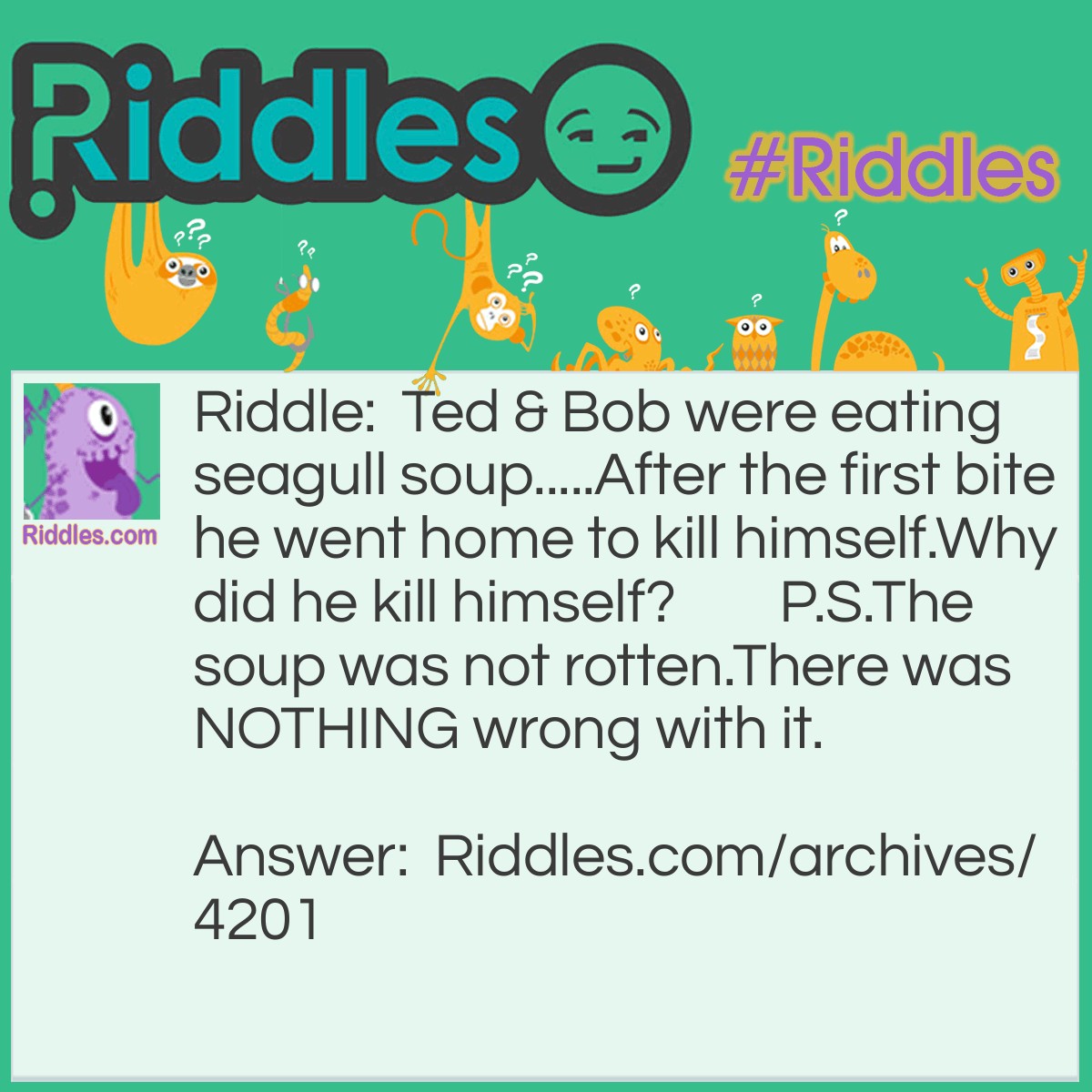 Seagull Soup | Riddles.com