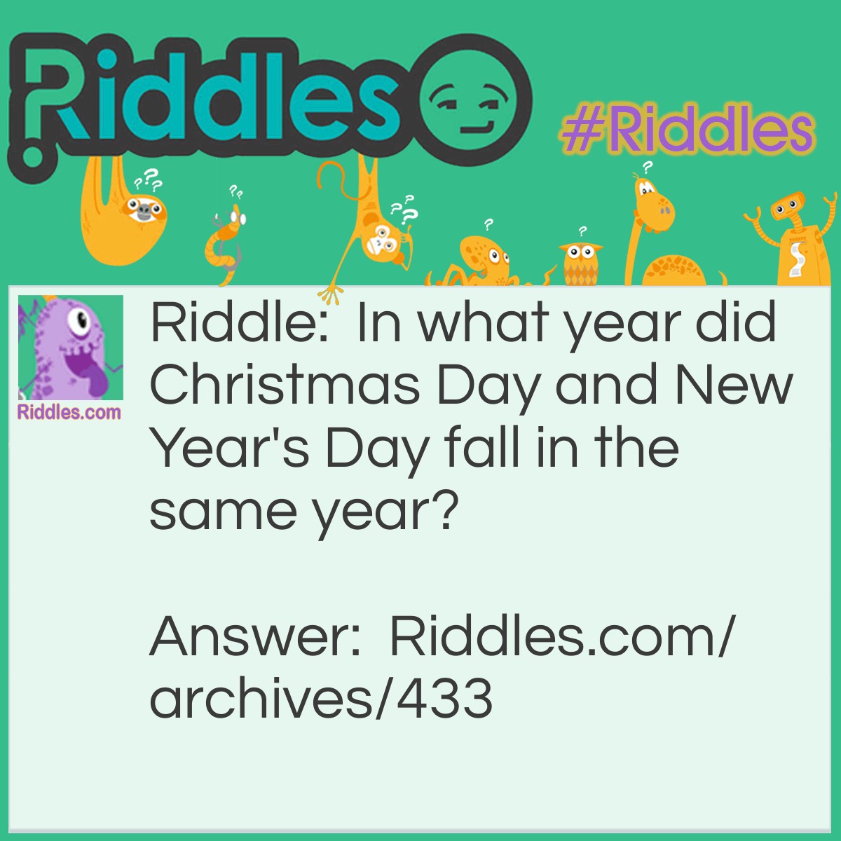 Playing With Dates - Riddles.com