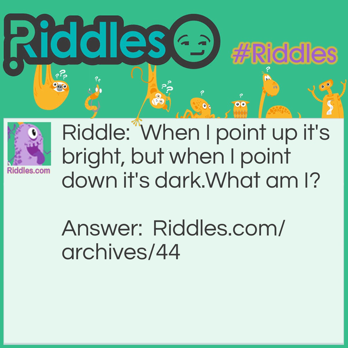Maxwell Riddle Pointer Here's A Pointer | Riddles.com