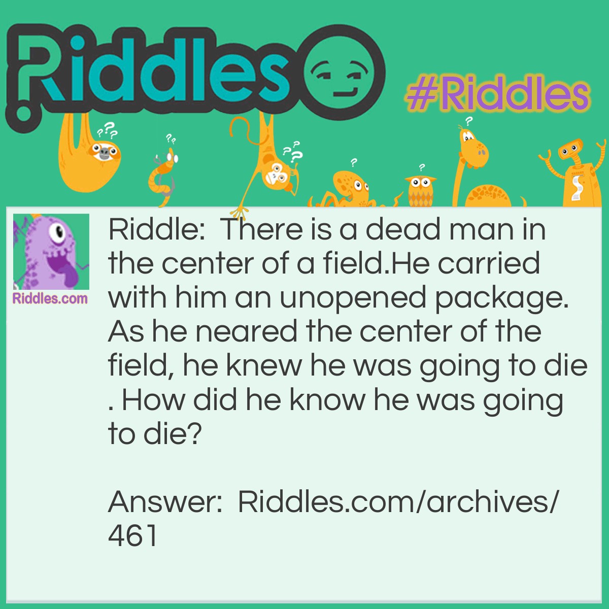 Dead Man In A Field Riddles Dead Man In A Field Riddles