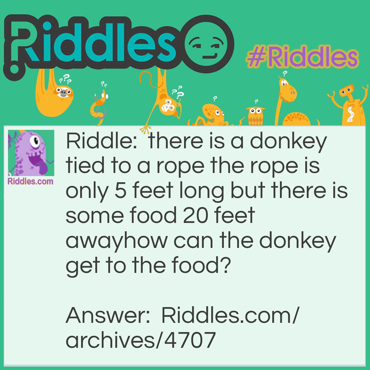 The Donkey - Riddles.com