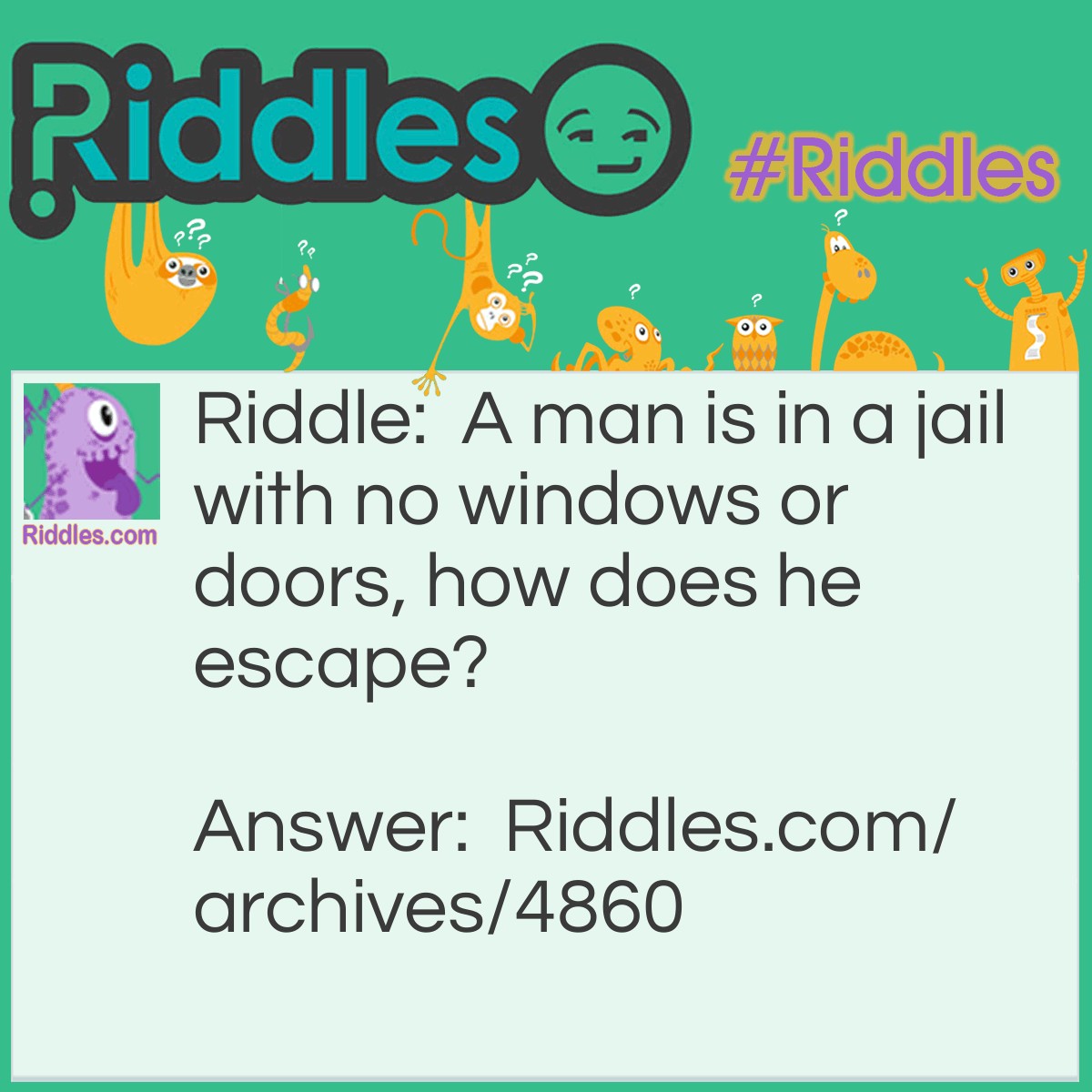 Man In Jail #1 - Riddles.com