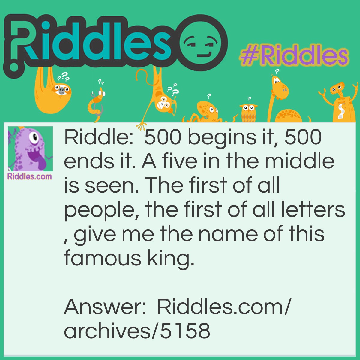King | Riddles.com