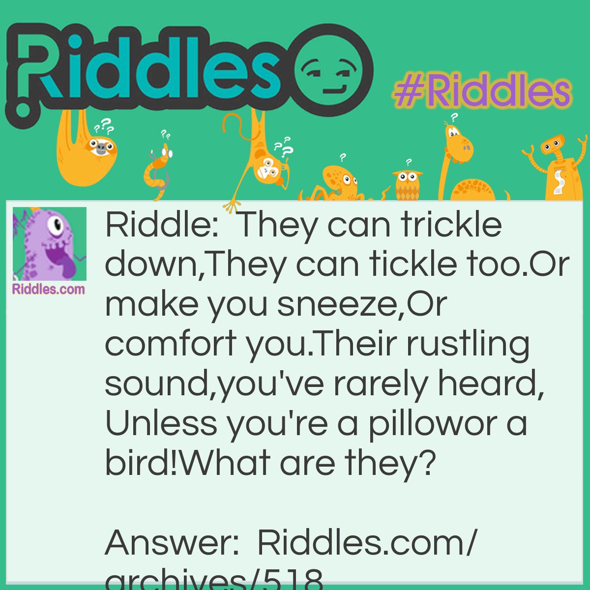 Trickle And Tickle - Riddles.com