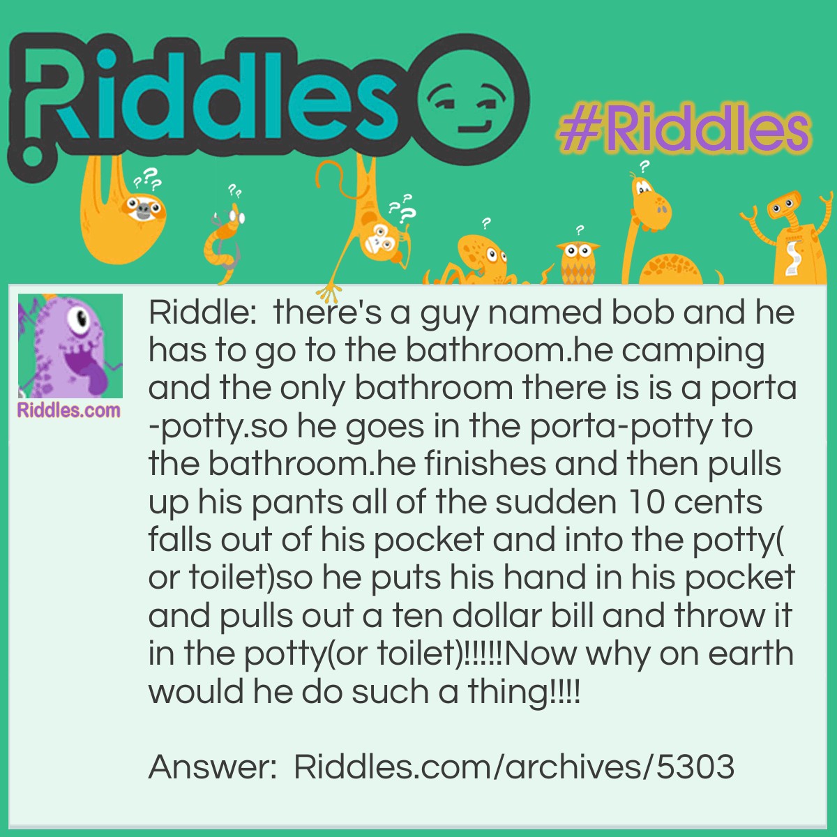 Porta-potty - Riddles.com