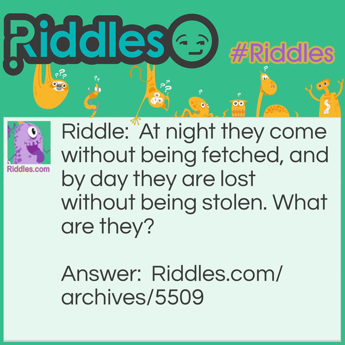 Goodnight Riddle Night | Riddles.com