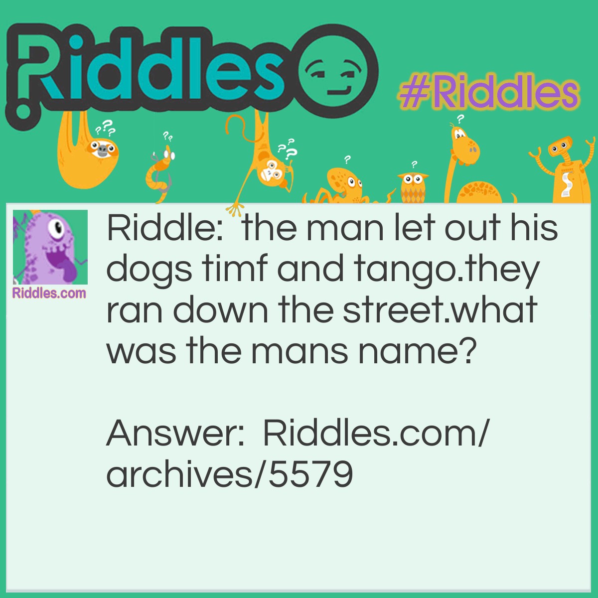 A Rachel Blake Riddle - Riddles.com