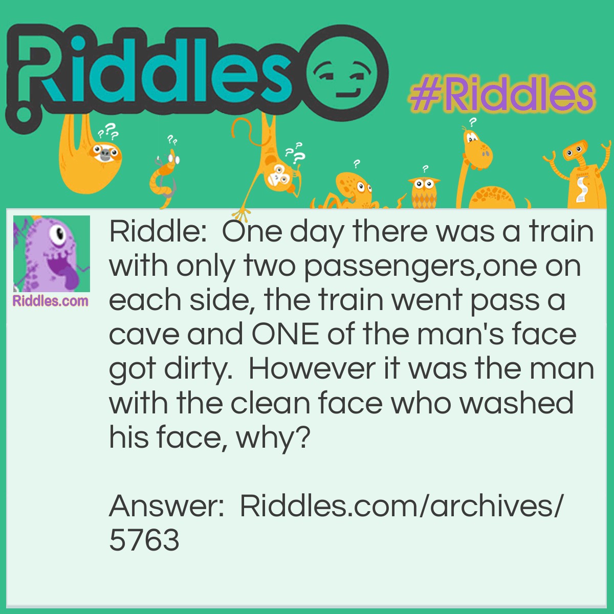 Cheek Riddles Clean Man's Face | Riddles.com