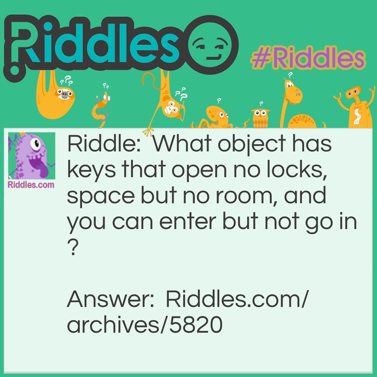 Keys But No Locks - Riddles.com