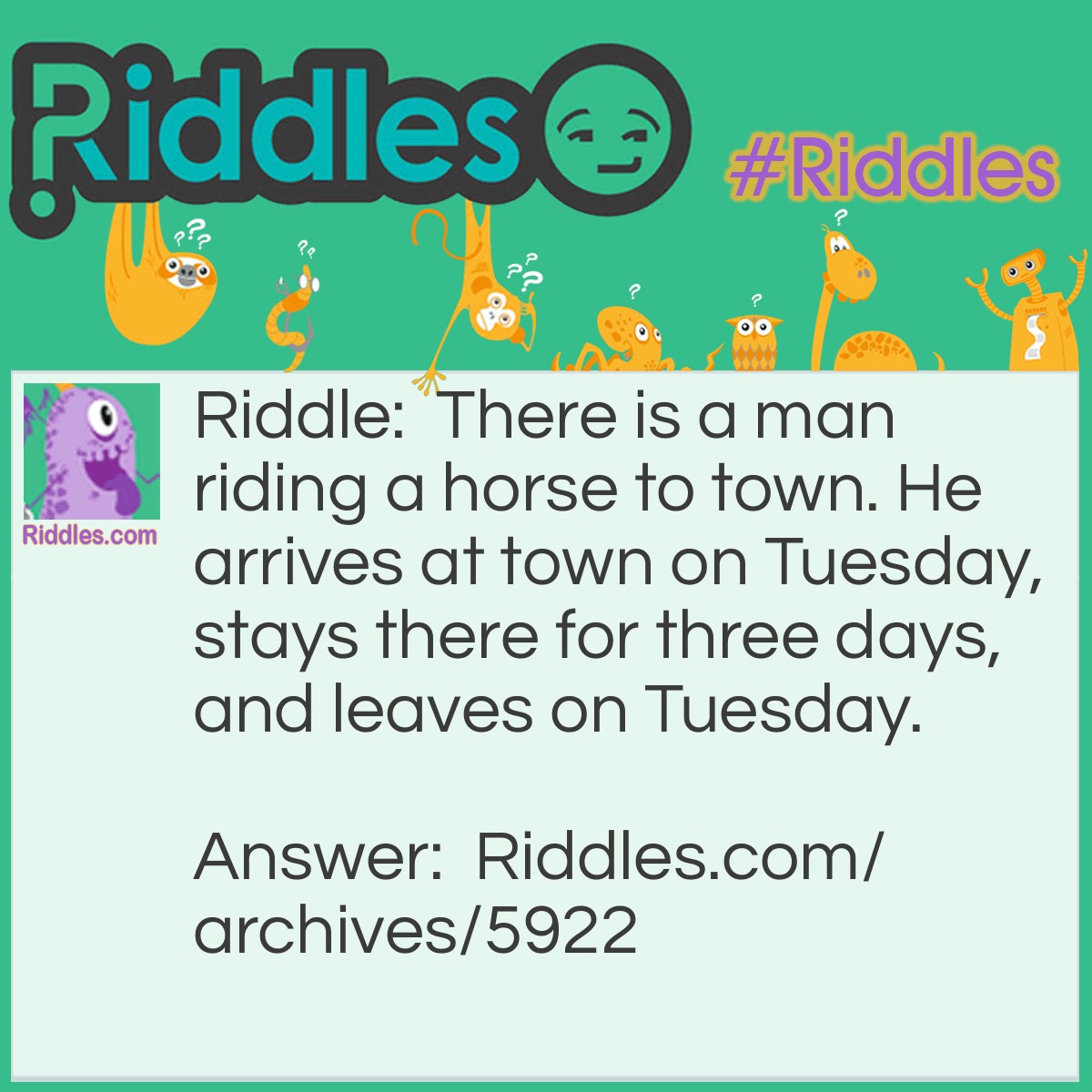 Downtown Riddle To Town, From Town | Riddles.com