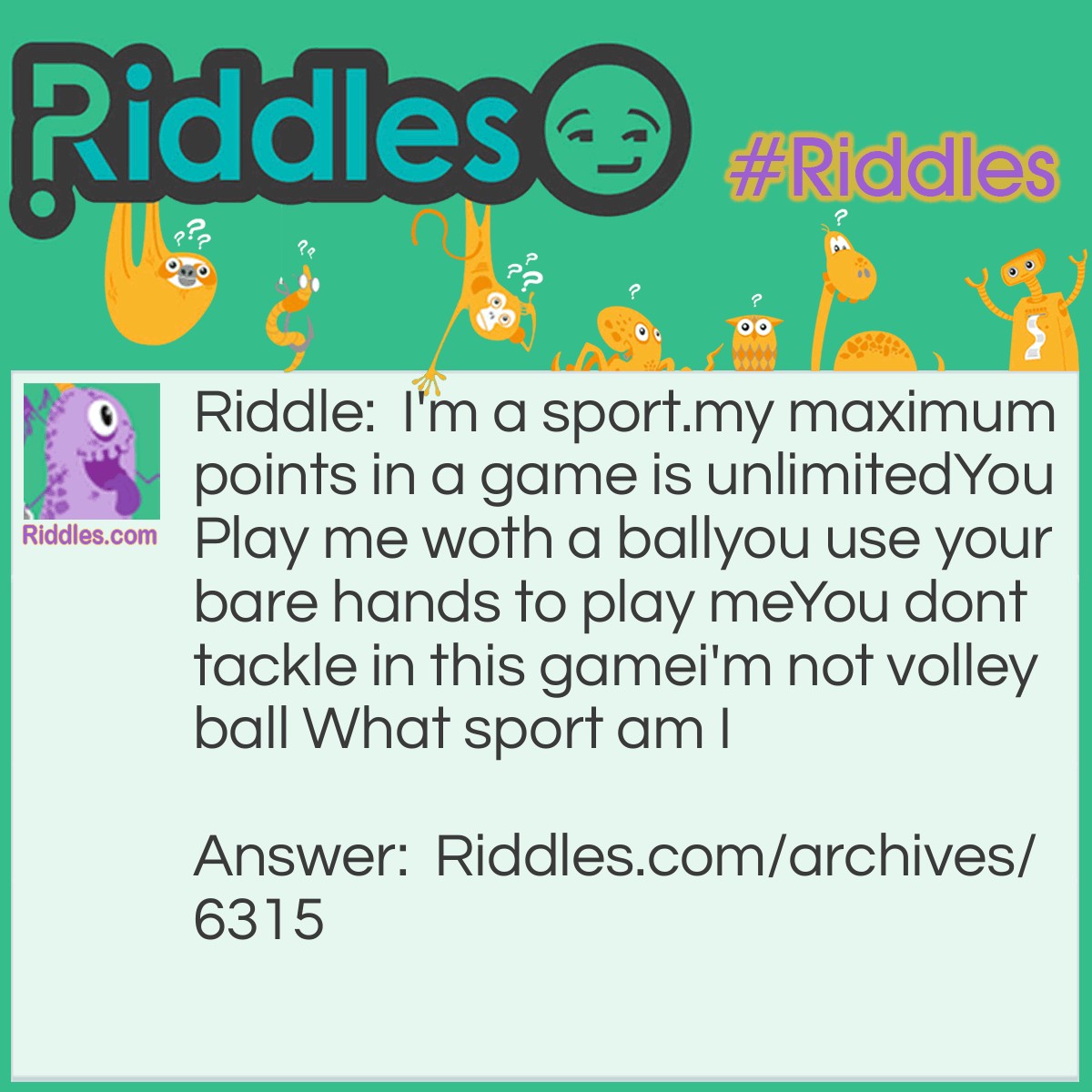 Sports | Riddles.com
