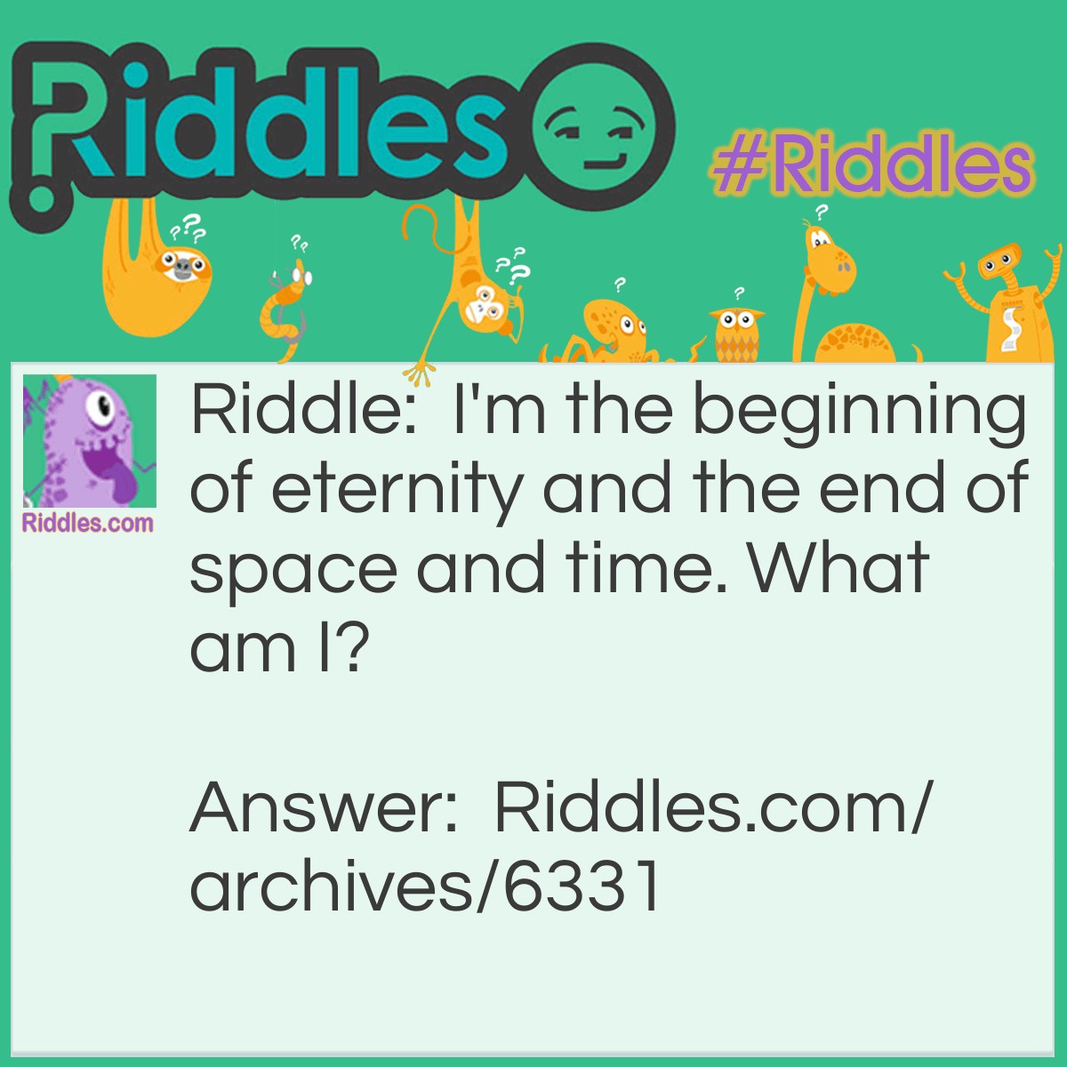 End Note Riddle Beginning And End | Riddles.com