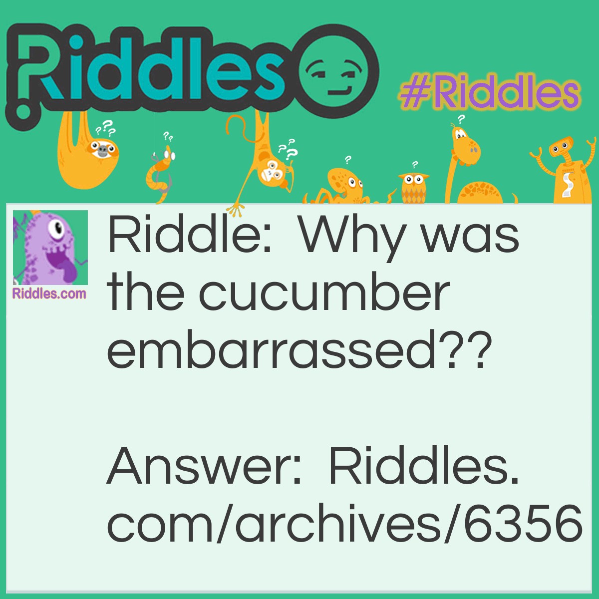 The Emarrassed Cucumber