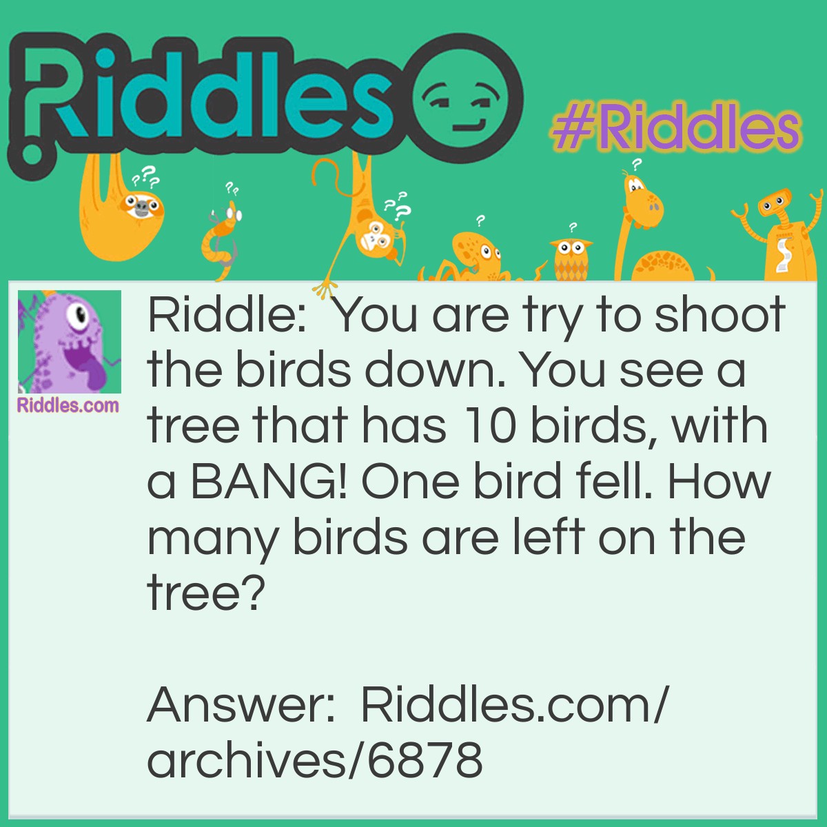 Fall One Bird | Riddles.com