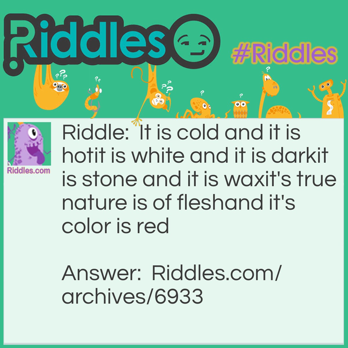Anatomy 101 - Riddles.com