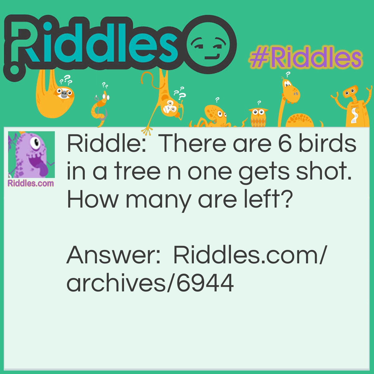 Crow Riddle Can U Guess The Number Of Crows? | Riddles.com