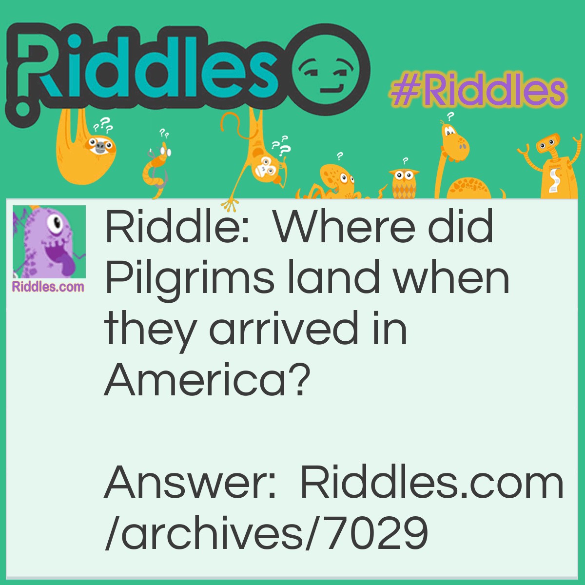 Pilgrims - Riddles.com