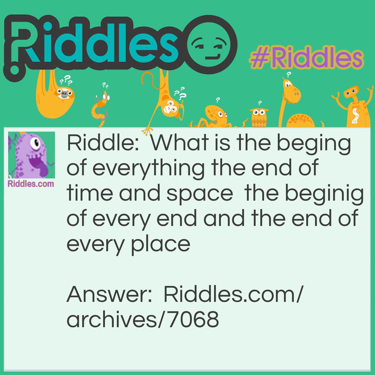What Is The Essence Of Everthing - Riddles.com
