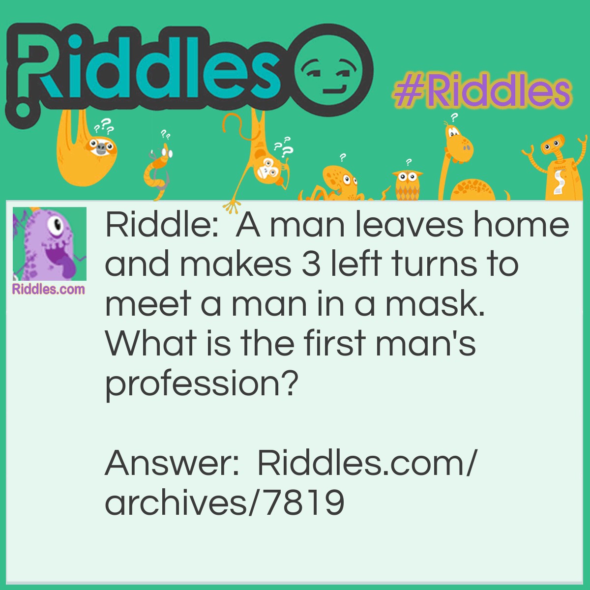 Profession Riddles Man's Profession | Riddles.com