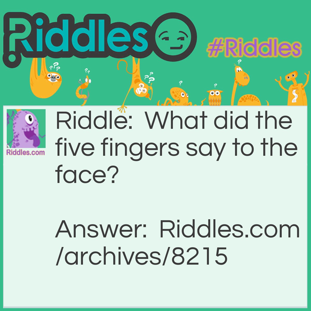 5 Fingers - Riddles.com