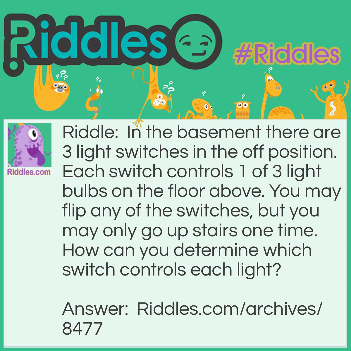 Light Bulb Switch Riddle