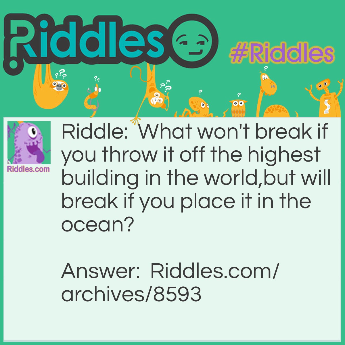 Break Time Riddle Image Break!!! | Riddles.com