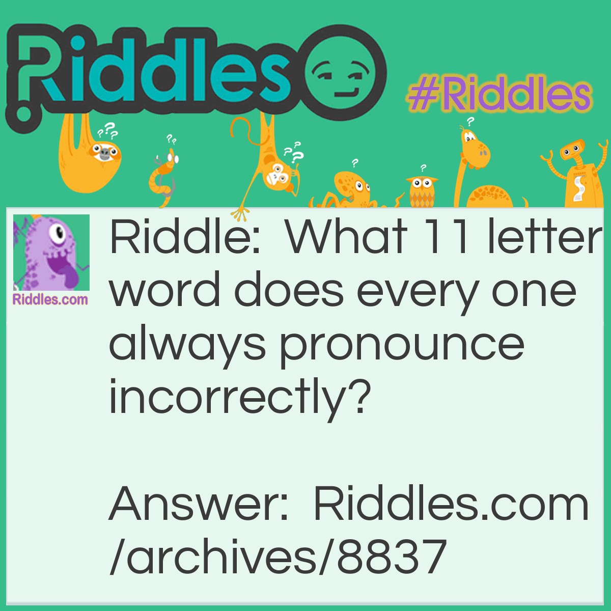 The Right Answer Is?