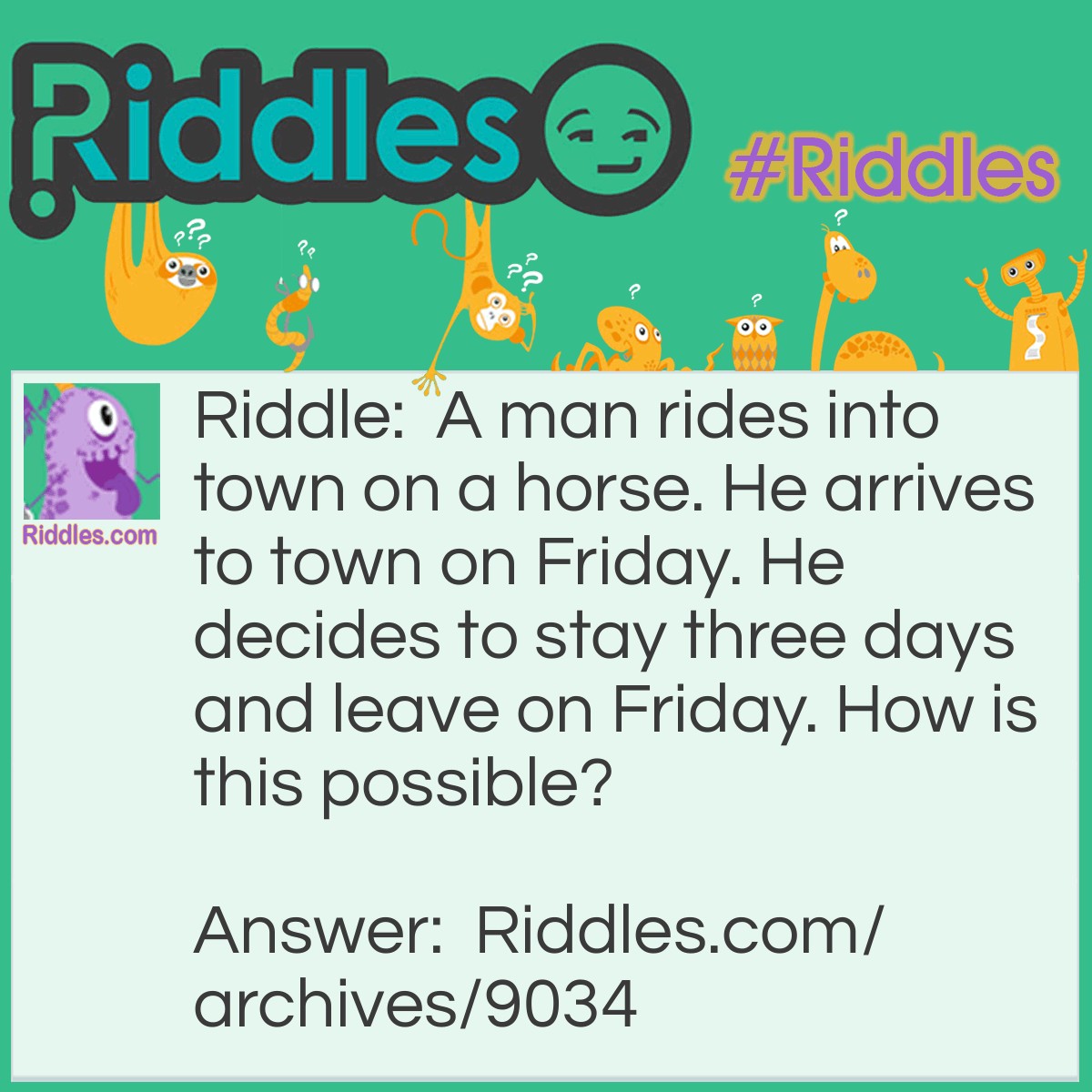 Friday Ridle Friday | Riddles.com