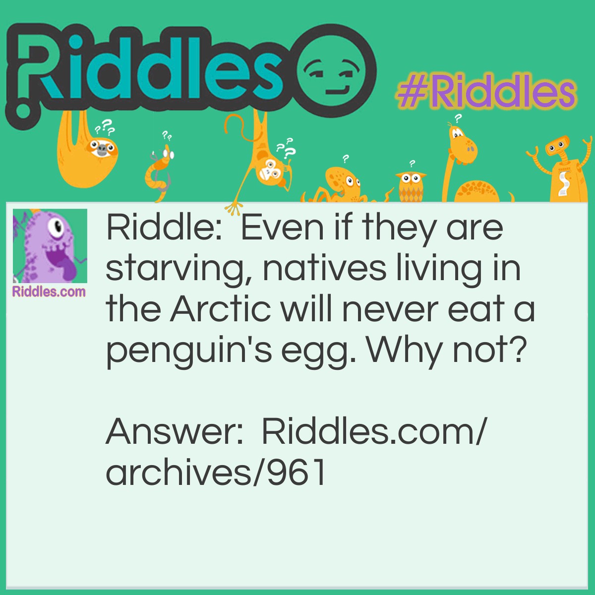 Penguin's Egg - Riddles.com