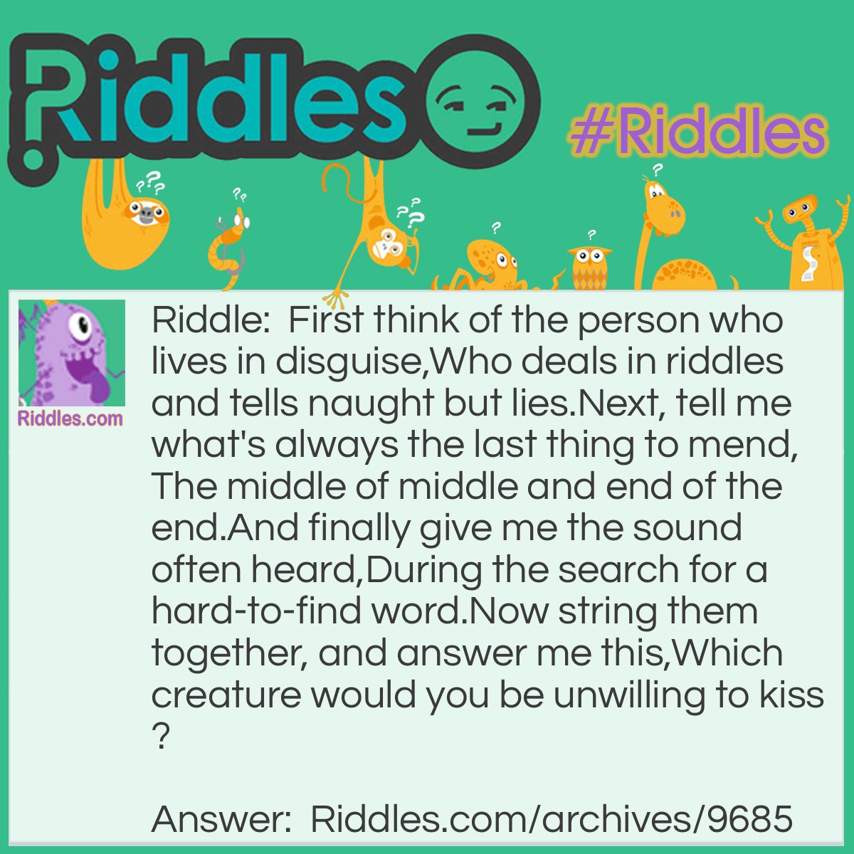 Harry's Riddle - Riddles.com