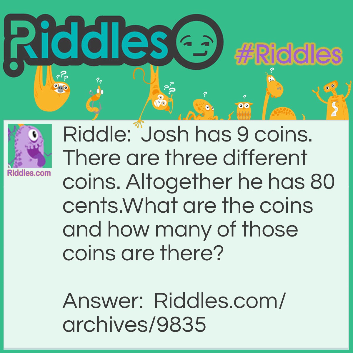 Coins | Riddles.com