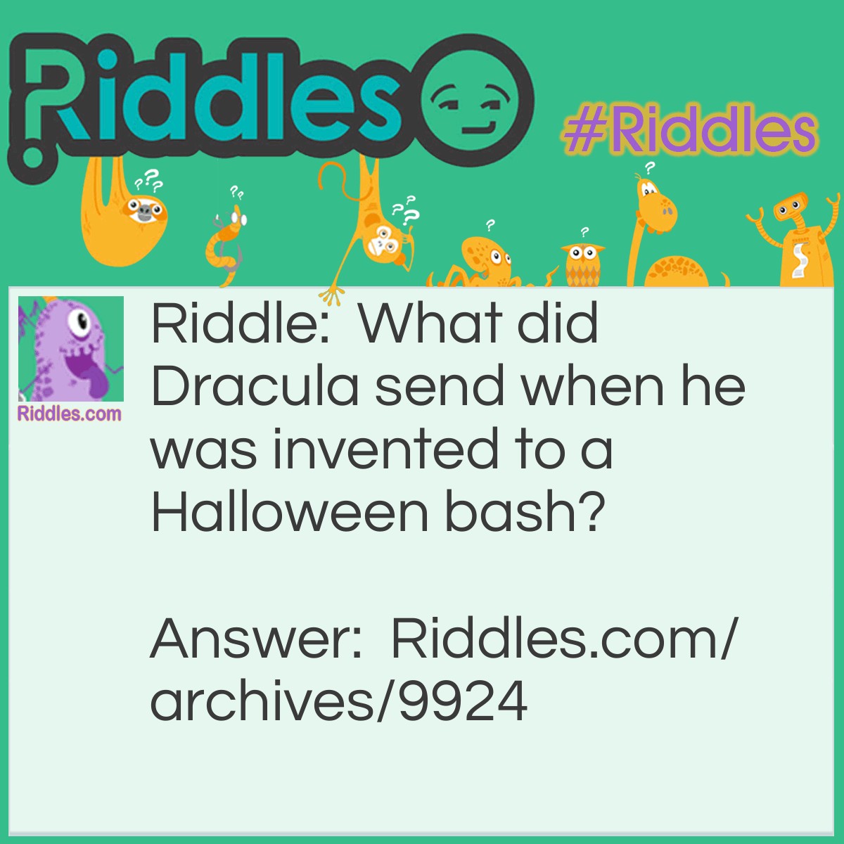 Dracula Riddle Dracula's Letter | Riddles.com