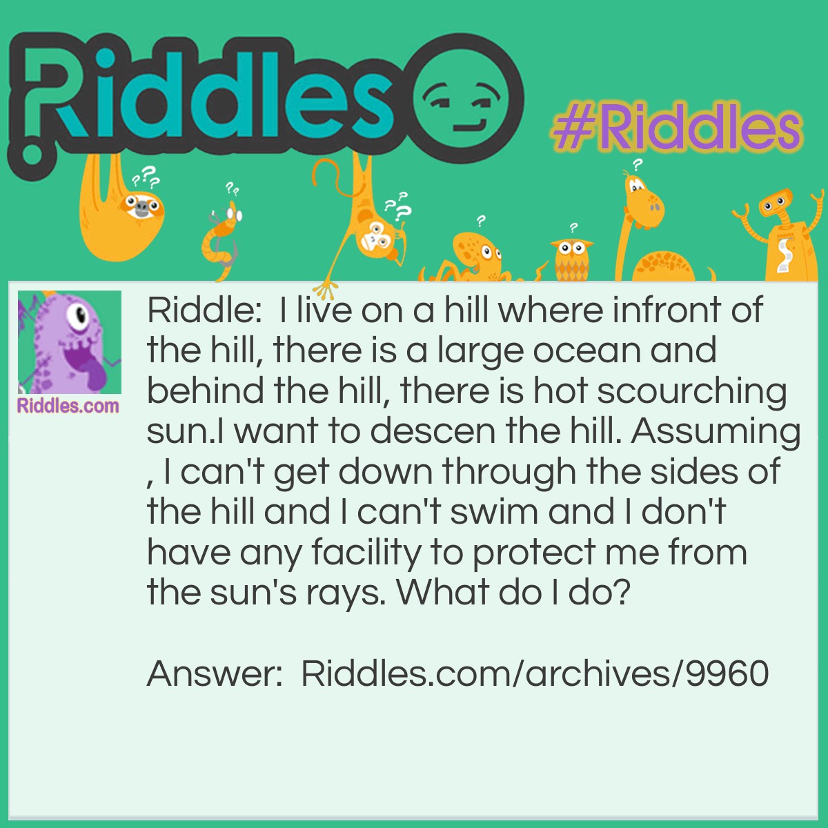 What Do I Do? - Riddles.com