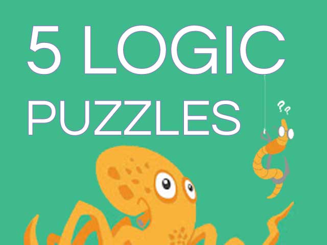 5 logic puzzles