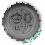 Lucky Beer Bottle Cap #17 series 1 Riddles.com/caps